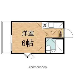 コーポ青木第2【201号室】の間取り