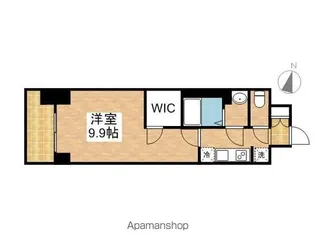 プレサンス丸の内リラティ【2階】の間取り