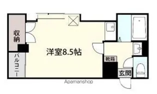 アシスト第2盛岡マンション【301号室】の間取り