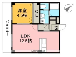 グランパレスパゴダ【3階】の間取り