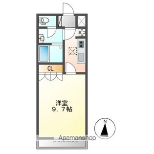 ルミナスハイム【1階】の間取り