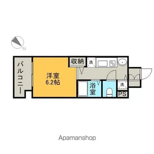 プレサンス名古屋STATIONビジュ【9階】の間取り