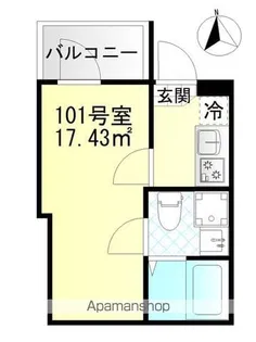MーSQUARE【1階】の間取り