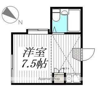 パレス杉田Ⅶ【101号室】の間取り
