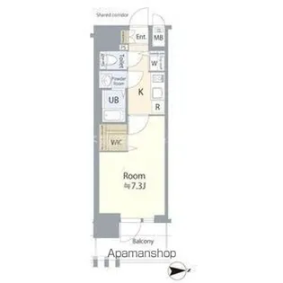 愛知県名古屋市北区平安1丁目【マンション】の間取り