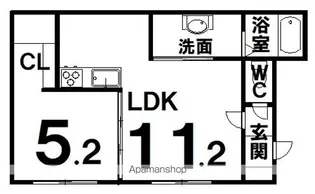 Lupus【2階】の間取り