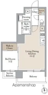 シーズンフラッツSENDAI EAST【12階】の間取り