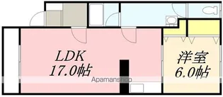 ハイムR【202号室】の間取り