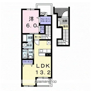 サンリットガーデン【2階】の間取り
