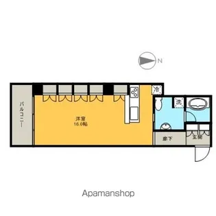 スクエア名駅南(メイエキミナミ)【2階】の間取り