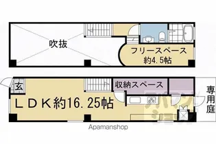 プレディオ岡崎【202号室】の間取り