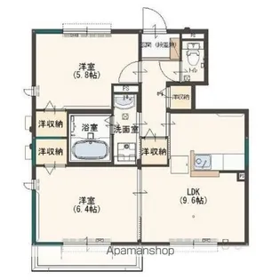 群馬県太田市内ケ島町【アパート】の間取り