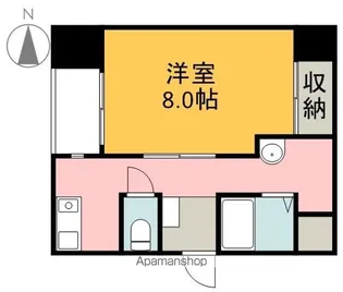 アーバンハート大手町【5階】の間取り
