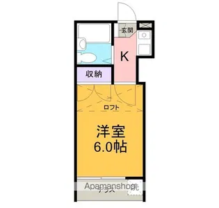 サンパレス岡崎公園【1階】の間取り