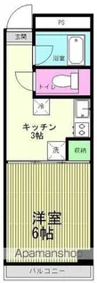 メルビル【3階】の間取り