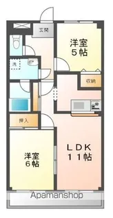 エクセレンス戸田公園【2階】の間取り