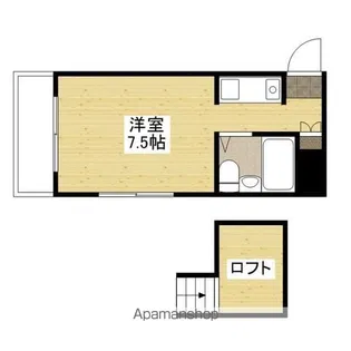 WHITE草津【502号室】の間取り