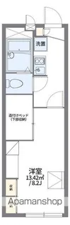 レオパレス好文亭【1階】の間取り