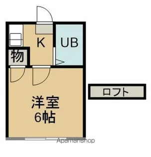 MINISTAY岩倉【1階】の間取り