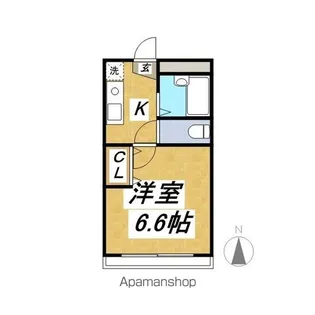 イルソーレ氷川台(002750)【2階】の間取り