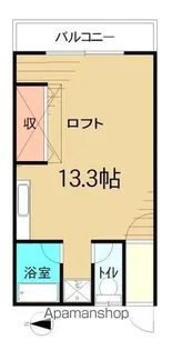 福島県郡山市富久山町久保田字上野【アパート】の間取り