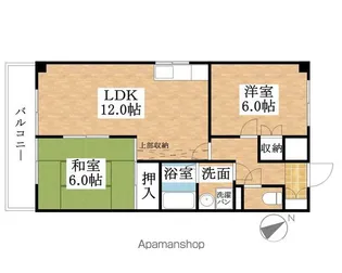 グランドール緑地公園【1階】の間取り