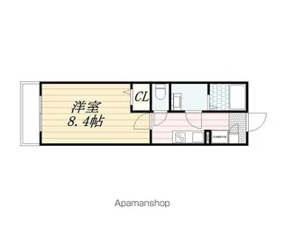 リブリ・津田沼WEST【2階】の間取り