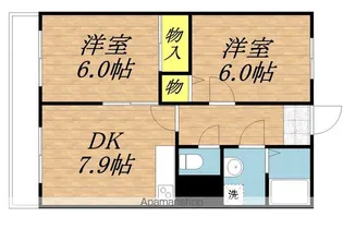 ファミール秋桜【301号室】の間取り