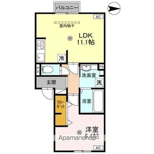 DーREGALO成和【2階】の間取り