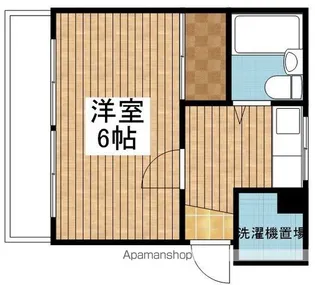 加正ビル【502号室】の間取り