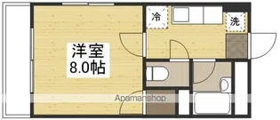 サンフラワー【2階】の間取り