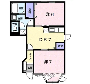 クレストファイン2【1階】の間取り