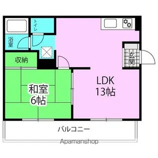 ドエル梅香1【105号室】の間取り