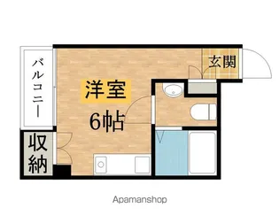 エイテックビル【2階】の間取り