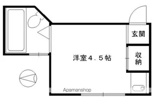 パティス大宮【203号室】の間取り
