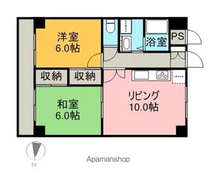 エルドラードA番館【402号室】の間取り