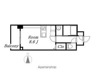 第2金山フクマルビル【6階】の間取り