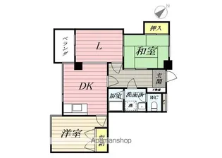 サニーハイツハルエ【302号室】の間取り