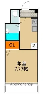 メゾンルミエール【3階】の間取り