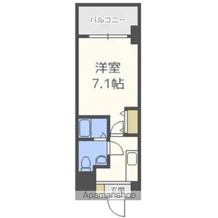 ラクラス新大阪【2階】の間取り