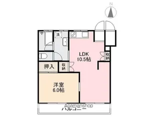 OTTEーONE【2階】の間取り