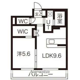 グランドゥール千種【3階】の間取り