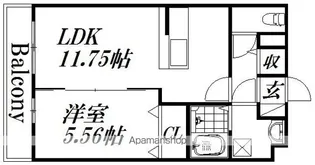 ハイトレイン【3階】の間取り