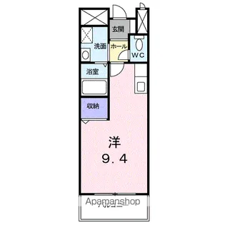リフティ新浜 Ⅰ【2階】の間取り
