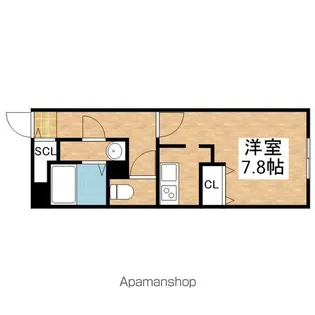 G VIVRE 御器所【4階】の間取り