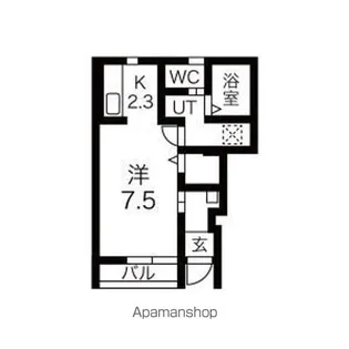 KINGDOMⅡ【1階】の間取り