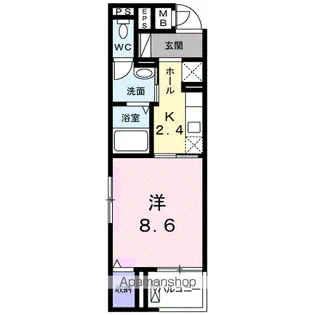 セレーノ・M【2階】の間取り