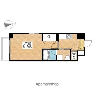エルスタンザ千代田【10階】の間取り