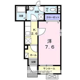 ポローニア【1階】の間取り