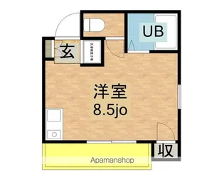 サンティーグル【302号室】の間取り